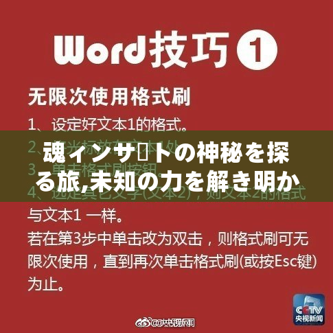 魂ィンサートの神秘を探る旅,未知の力を解き明かす,異世界の扉を