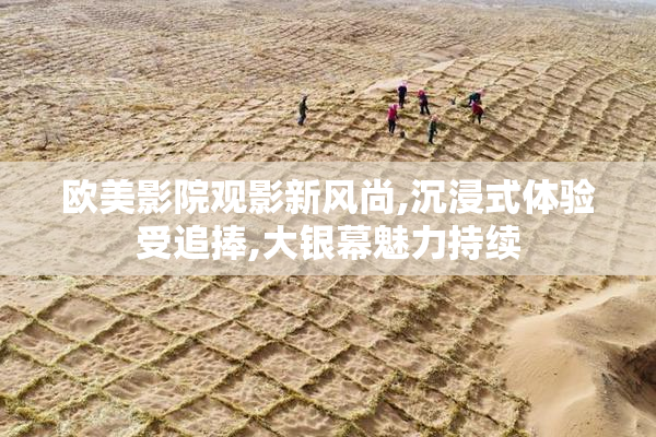 欧美影院观影新风尚,沉浸式体验受追捧,大银幕魅力持续