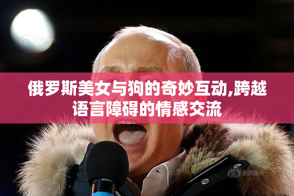 俄罗斯美女与狗的奇妙互动,跨越语言障碍的情感交流