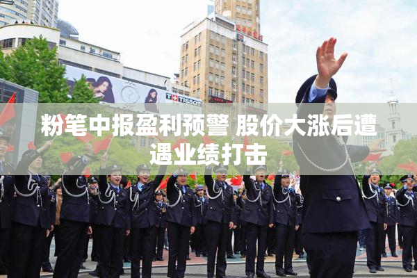 粉笔中报盈利预警 股价大涨后遭遇业绩打击