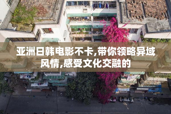 亚洲日韩电影不卡,带你领略异域风情,感受文化交融的
