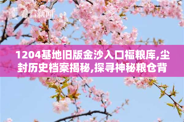 1204基地旧版金沙入口福粮库,尘封历史档案揭秘,探寻神秘粮仓背后