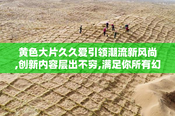 黄色大片久久爱引领潮流新风尚,创新内容层出不穷,满足你所有幻想