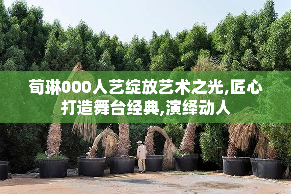 荀琳000人艺绽放艺术之光,匠心打造舞台经典,演绎动人