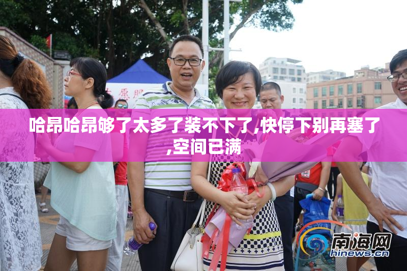 哈昂哈昂够了太多了装不下了,快停下别再塞了,空间已满