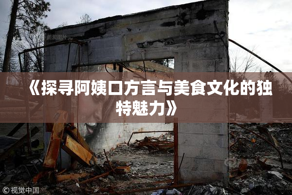 《探寻阿姨口方言与美食文化的独特魅力》