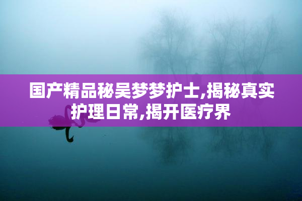 国产精品秘吴梦梦护士,揭秘真实护理日常,揭开医疗界