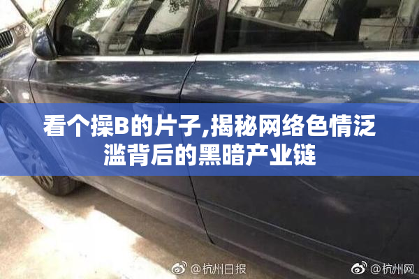 看个操B的片子,揭秘网络色情泛滥背后的黑暗产业链