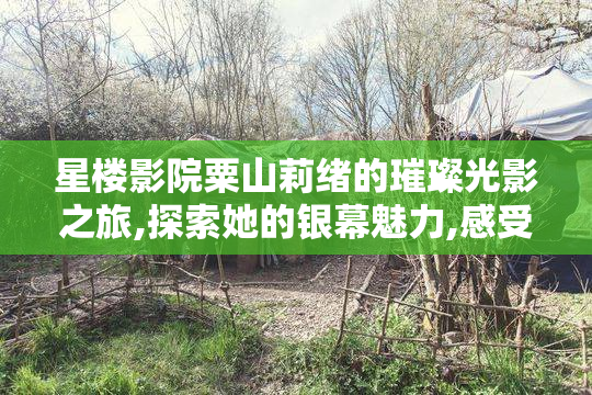 星楼影院粟山莉绪的璀璨光影之旅,探索她的银幕魅力,感受独特演技