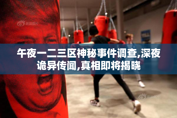 午夜一二三区神秘事件调查,深夜诡异传闻,真相即将揭晓