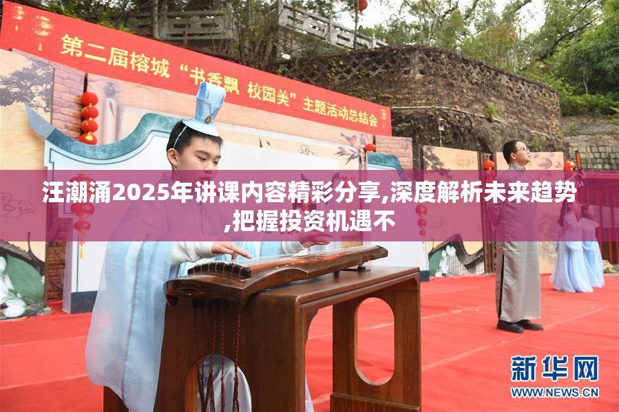 汪潮涌2025年讲课内容精彩分享,深度解析未来趋势,把握投资机遇不