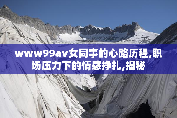 www99av女同事的心路历程,职场压力下的情感挣扎,揭秘