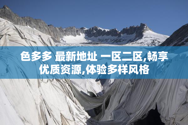 色多多 最新地址 一区二区,畅享优质资源,体验多样风格
