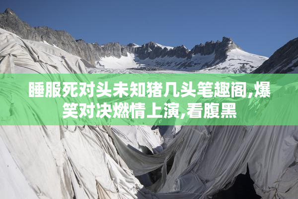 睡服死对头未知猪几头笔趣阁,爆笑对决燃情上演,看腹黑