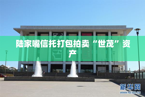 陆家嘴信托打包拍卖“世茂”资产