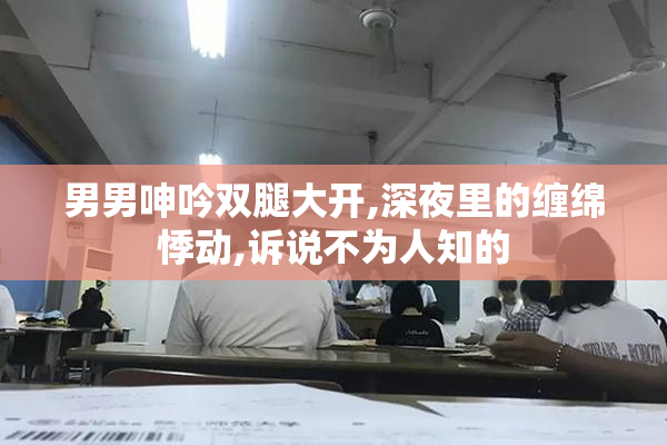 男男呻吟双腿大开,深夜里的缠绵悸动,诉说不为人知的