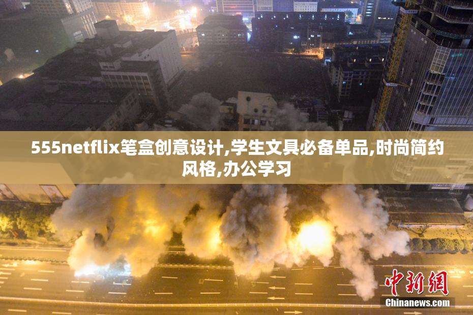 555netflix笔盒创意设计,学生文具必备单品,时尚简约风格,办公学习
