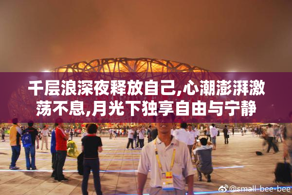 千层浪深夜释放自己,心潮澎湃激荡不息,月光下独享自由与宁静