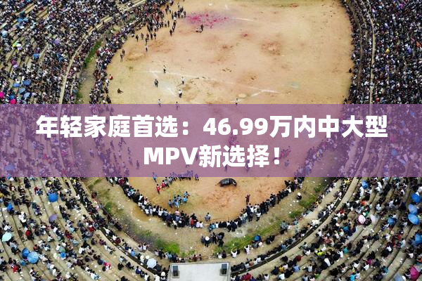 年轻家庭首选：46.99万内中大型MPV新选择！