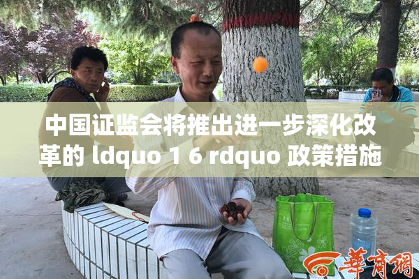 中国证监会将推出进一步深化改革的 ldquo 1 6 rdquo 政策措施