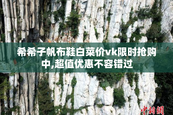 希希子帆布鞋白菜价vk限时抢购中,超值优惠不容错过