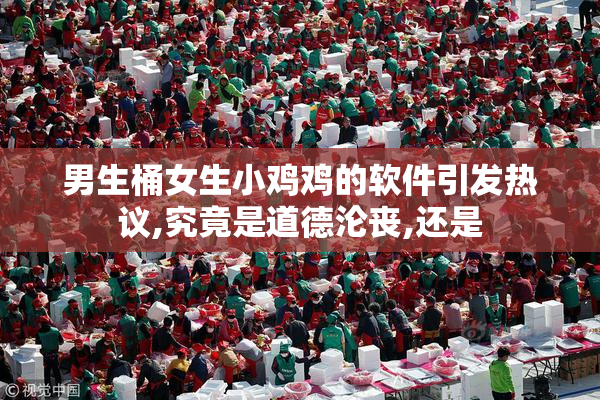 男生桶女生小鸡鸡的软件引发热议,究竟是道德沦丧,还是