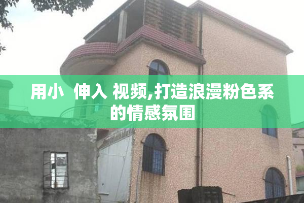 用小  伸入 视频,打造浪漫粉色系的情感氛围