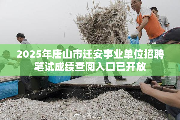 2025年唐山市迁安事业单位招聘笔试成绩查阅入口已开放