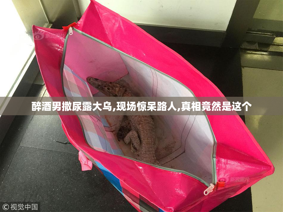 醉酒男撒尿露大乌,现场惊呆路人,真相竟然是这个
