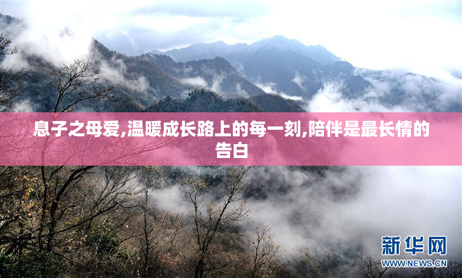 息子之母爱,温暖成长路上的每一刻,陪伴是最长情的告白