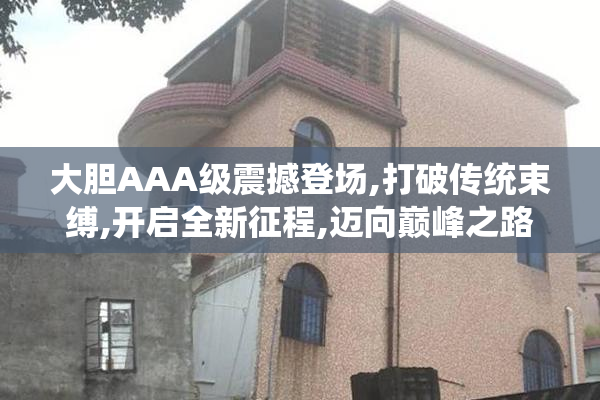 大胆AAA级震撼登场,打破传统束缚,开启全新征程,迈向巅峰之路