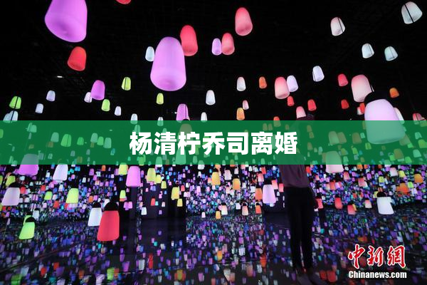 杨清柠乔司离婚