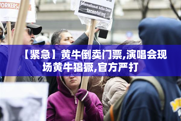 【紧急】黄牛倒卖门票,演唱会现场黄牛猖獗,官方严打
