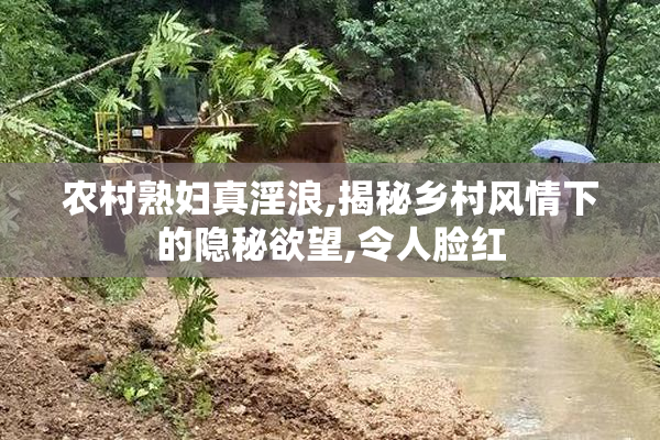 农村熟妇真淫浪,揭秘乡村风情下的隐秘欲望,令人脸红