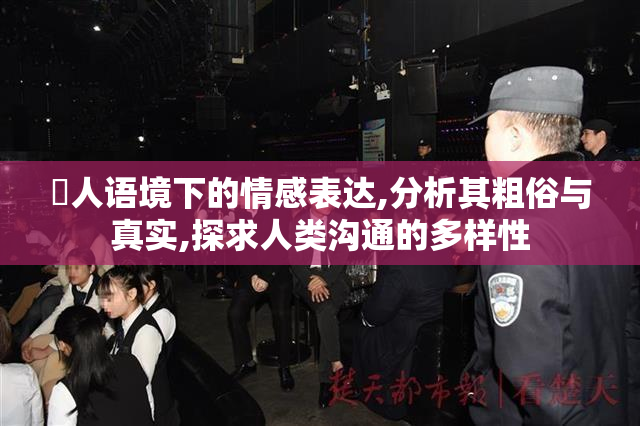肏人语境下的情感表达,分析其粗俗与真实,探求人类沟通的多样性