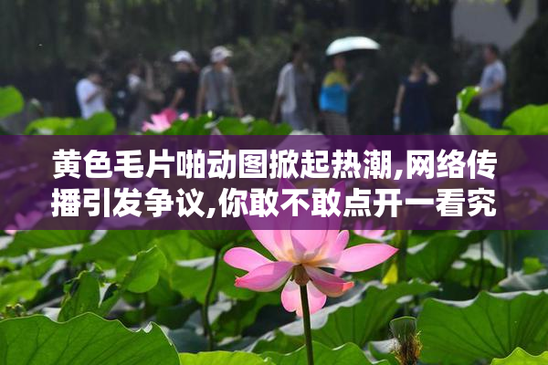 黄色毛片啪动图掀起热潮,网络传播引发争议,你敢不敢点开一看究竟