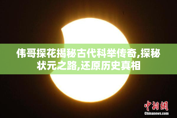 伟哥探花揭秘古代科举传奇,探秘状元之路,还原历史真相
