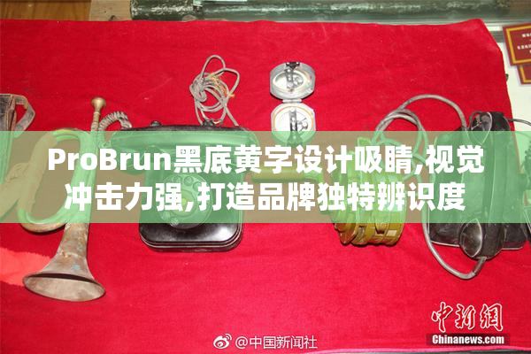 ProBrun黑底黄字设计吸睛,视觉冲击力强,打造品牌独特辨识度