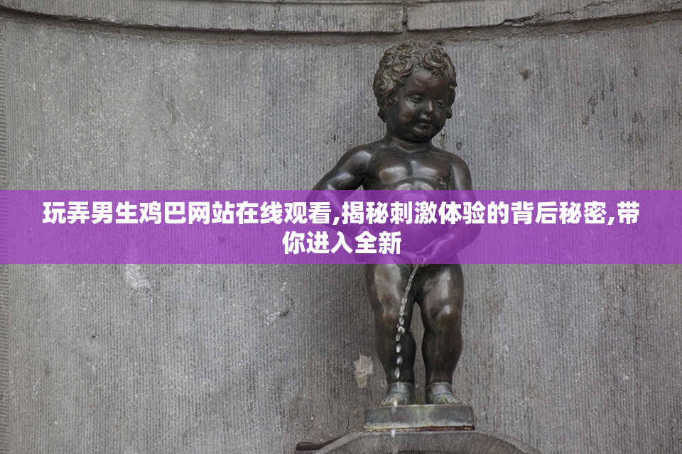玩弄男生鸡巴网站在线观看,揭秘刺激体验的背后秘密,带你进入全新