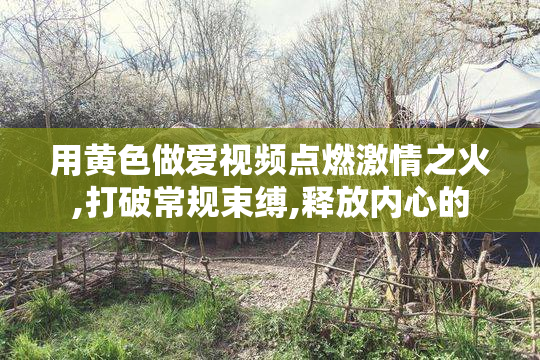 用黄色做爱视频点燃激情之火,打破常规束缚,释放内心的