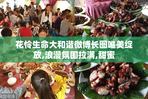 花怜生命大和谐微博长图唯美绽放,浪漫氛围拉满,甜蜜