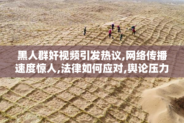 黑人群奸视频引发热议,网络传播速度惊人,法律如何应对,舆论压力
