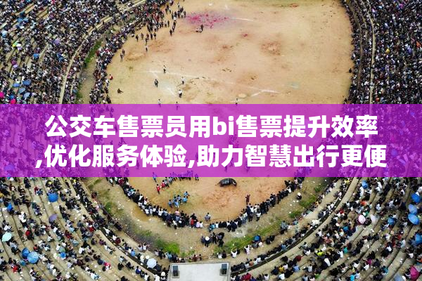公交车售票员用bi售票提升效率,优化服务体验,助力智慧出行更便捷