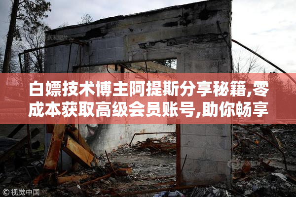 白嫖技术博主阿提斯分享秘籍,零成本获取高级会员账号,助你畅享无