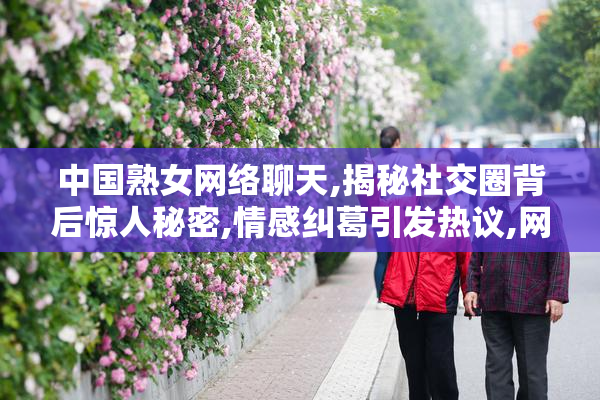 中国熟女网络聊天,揭秘社交圈背后惊人秘密,情感纠葛引发热议,网络
