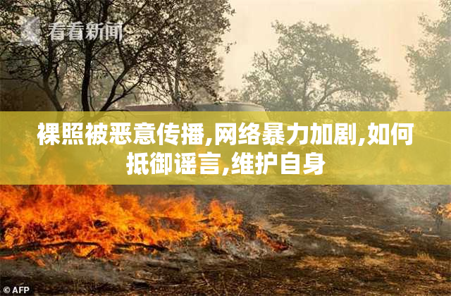 裸照被恶意传播,网络暴力加剧,如何抵御谣言,维护自身