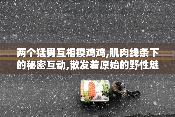 两个猛男互相摸鸡鸡,肌肉线条下的秘密互动,散发着原始的野性魅力