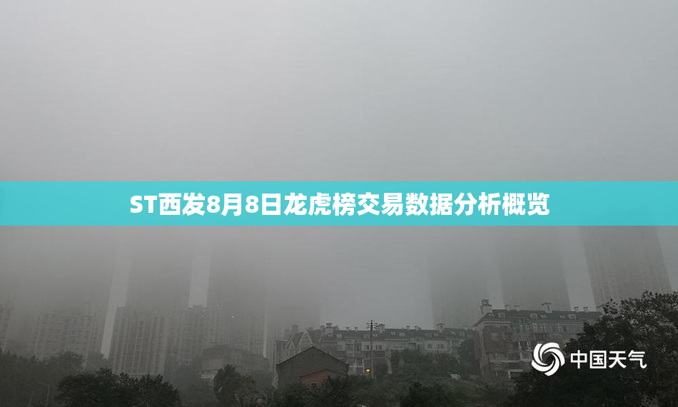 ST西发8月8日龙虎榜交易数据分析概览