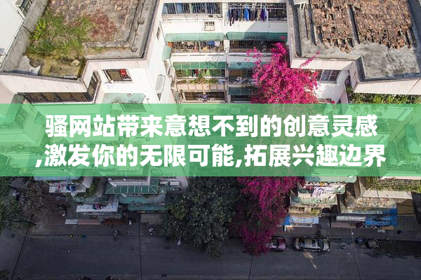 骚网站带来意想不到的创意灵感,激发你的无限可能,拓展兴趣边界