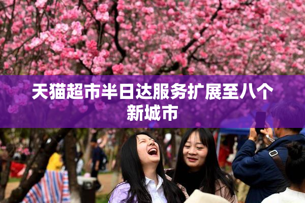 天猫超市半日达服务扩展至八个新城市